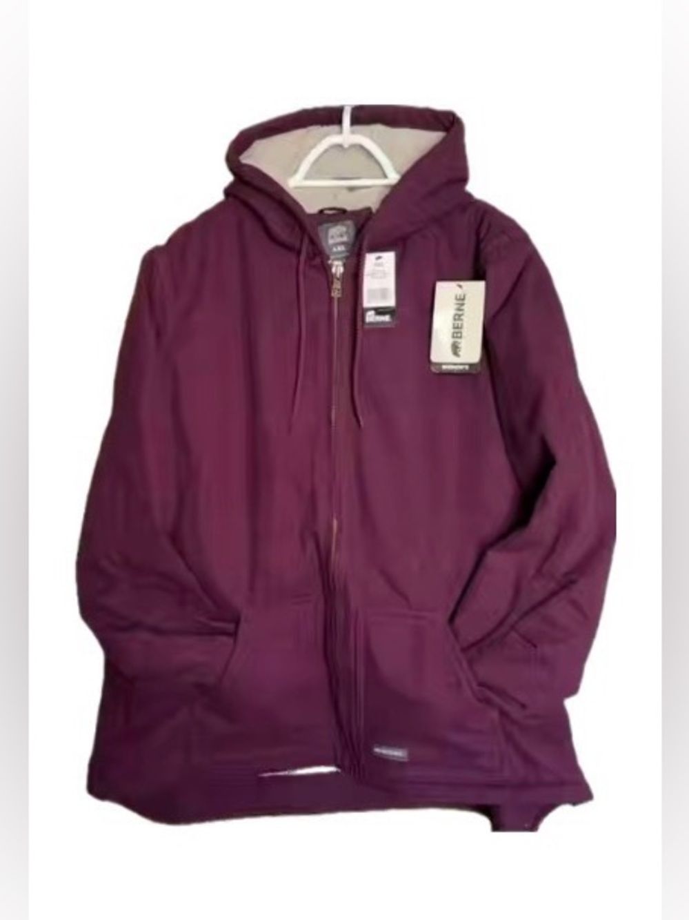 Berne Women's Sherpa-Lined Hooded Jacket